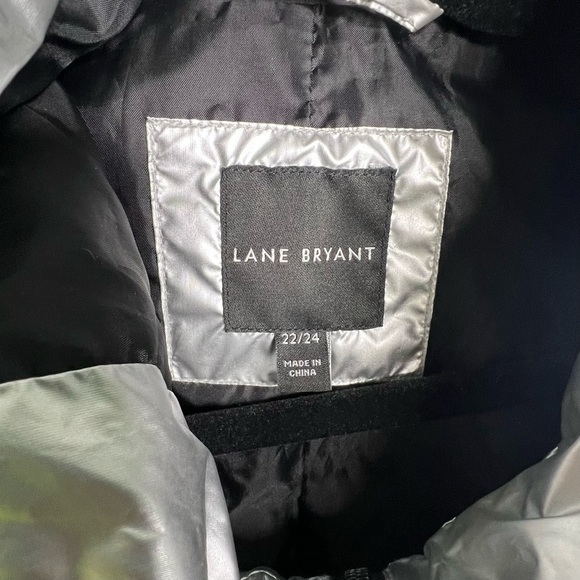 Lane Bryant Silver Metallic All Season Jacket - Picture 5 of 8